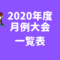 2020年度月例大会一覧表 2020月例一覧 1 60x60 - 2020年度月例大会一覧表